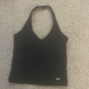 Hollister Black halter top